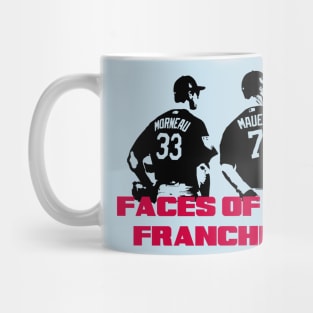 Mauer & Morneau Faces of the Franchise Mug